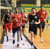 تحت أنظار مجلس الإدارة … يواصل منتخبنا الوطني تدريباته استعداداً لأفريقيا