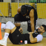 قائد الفراعنة هيثم كمال يصاب بإلتواء شديد في الكاحل خلال المباراة الودية اليوم