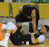 قائد الفراعنة هيثم كمال يصاب بإلتواء شديد في الكاحل خلال المباراة الودية اليوم