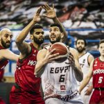 منتخب مصر يحقق العلامة الكاملة ويهزم منتخب المغرب 84/59