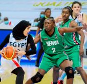 منتخب مصر يهزم كينيا ويحصد العلامة الكاملة في ثالث مواجهات التصفيات المؤهلة لبطولة الأفروباسكت 2021