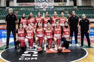 عودة منتخب السيدات الى القاهرة بعد الانتهاء من بطولة الافروباسكت